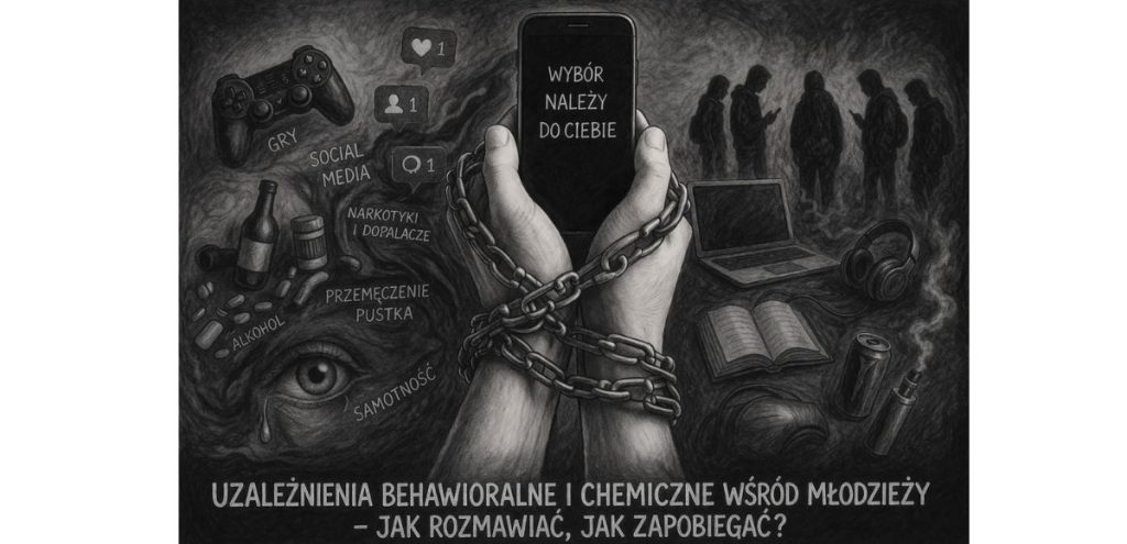 Uzależnienia behawioralne i chemiczne wśród młodzieży – jak rozmawiać, jak zapobiegać?