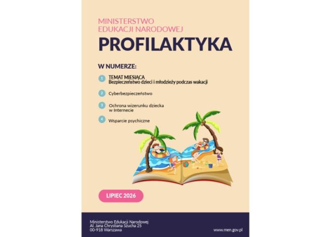 Ministerstwo Edukacji Narodowej Profilaktyka